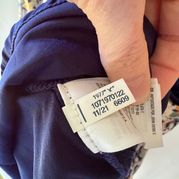 American Eagle Women’s Floral Off Shoulder A Line Mini Dress Size XS Boho Gypsy - Picture 4 of 11